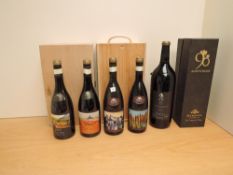 Five bottles of Wine, A Two Bottle Set of Marsovin Limited Edition, 1919 Gellewya 2014, 13.5% vol,