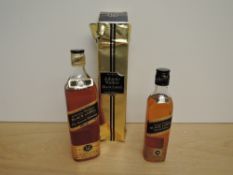 Two bottles of Jonnie Walker Black Label Extra Special 12 Year Old Blended Scotch Whisky, both 40%