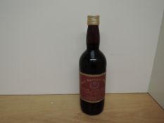 A bottle of Matthew Brown and Co Blackburn Very Special Rum for the Queens Silver Jubilee 1977, 100%