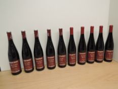 Five bottles of 2018 Pieroth Bor Forras Hajos-Baja, Blauframkisch, 10.5% vol, 0.75L along with