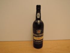 A bottle of Royal Oporto 1967 Late Bottled Vintage Port, bottled in Oporto 1973, 20% vol, 75cl