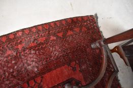A Persian rug, approx. 140 x 104cm