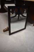 A vintage wall mirror
