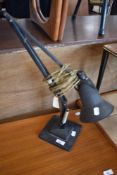 A vintage Herbert Terry angle poise lamp