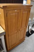 A modern childs wardrobe, dimensions approx. W86 D48 H143cm