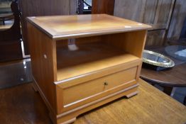 A vintage TV cabinet