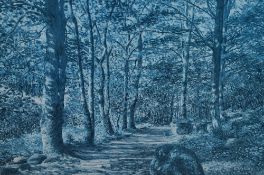 After Keith Melling (20th Century, British), coloured prints, Four illustrations - 'Towards