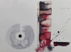 After Klaus Holitzka (b.1947, German), coloured print, 'Open Mind', framed, mounted, and under