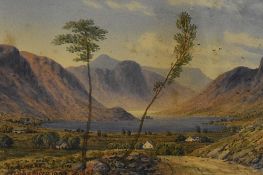 *Local Interest - William Taylor Longmire (1841-1914, British), watercolour, 'Thirlmere', Lake