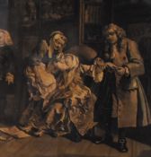 After William Hogarth (1697-1764, British), prints, 'Marriage A La Mode' plates III and VI, both