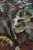 *Local Interest - Christopher Assheton-Stones (1947-1999, British), pastel, 'Mysterious Aira Force',