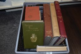 Antiques Reference. Mainly pottery and porcelain interest. All in publisher's bindings. (10)