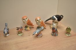 A large Beswick pottery Magpie study number 2305 designed by Albert Hallam sold alongside two
