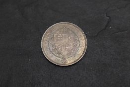 A 1893 Queen Victoria Silver Half Crown