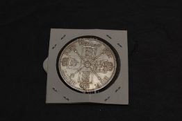 A 1887 Queen Victoria Silver Double Florin, Jubilee Head, good condition