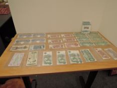 A Collection of GB Banknotes, Ten Shillings Fforde x3, Hollam x3 and Obrien x1, Peppiatt x1 One