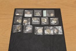 Twenty GB Silver Coins, Threepence to Two Shillings