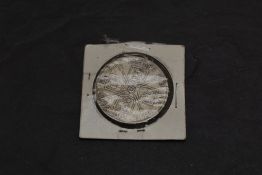 A 1889 Queen Victoria Silver Double Florin, Jubilee Head, worn condition
