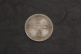 A 1703 Queen Anne Silver Half Crown, Vigo