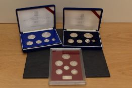 Two 1953-1978 Franklin Mint British Virgin Islands, The Royal Coronation Jubilee Silver Proof