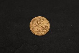 A 1911 George V Gold Half Sovereign, George & Dragon, Royal Mint