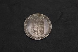 A 1689 William & Mary Silver Half Crown