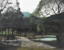 *Local Interest - After Neale Holden (20th Century, British), coloured print, 'Elterwater', Lake
