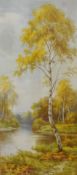 *Local Interest - After Jeff Sudders (Contemporary, British), coloured print, 'Rydal Water', framed,