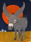 Janet Gatley (20th Century, British), mixed media, An assorted collection of loose artwork and