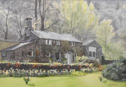 James Coates Railton (b.1920, British), The Wyke Cottage, Grasmere, signed to the lower right,