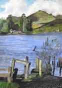 *Local Interest - Neale Holden (20th Century, British), watercolours, Three colourful watercolours