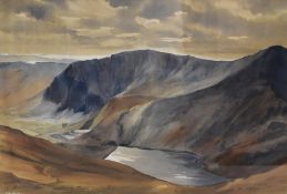 *Local Interest - 20th Century British School, watercolour, A Lake District view, possibly
