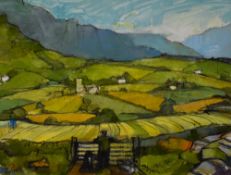 *Local Interest - Janet Gatley (20th Century, British), oil on canvas, 'Kentmere', signed to the
