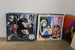 A box of vinyl records - 70's , 80's - condition is excellent - good shop or online dealer stock