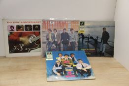 A four album UK Beat lot with a German pressing of the Spencer Davis Groups ' Autumn 66 ' in this