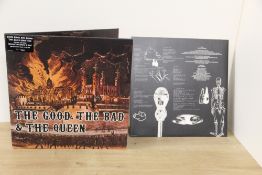 A rare vinyl issue of the Good , The Bad and The Queen album on UK Parlophone - rare original and