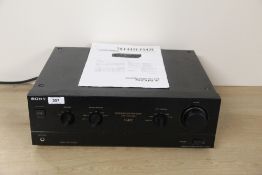 A Sony F542E Super Legato Amplifier Good working with a wonderful rich sound Phono input for both