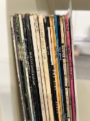 A job lot of twenty vinyl albums - generally around VG - potential resale / shop stock - rock ,