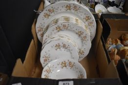 A Colclough 'Avon' part dinner service comprising twenty three pieces approximately.