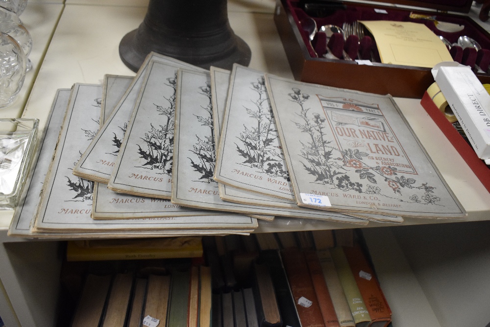 Illustrated. Our Native Land: Its Scenery & Associations. London: Marcus Ward & Co. Volume I in 12