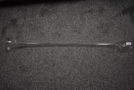 A vintage Yard of Ale glass