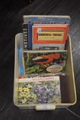 A selection of vintage reading material and Brooke Bond picture cards, to include Veteran &