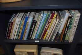 A selection of reading material relating to Art History, titles including 'Viva Picasso', 'A