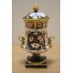 A Royal Crown Derby porcelain urn with cover, in the Traditional Imari pattern, measuring 17cm high - Image 1 of 2