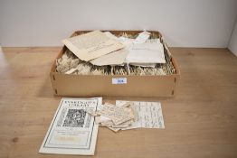 A WWI period home made game titled Who Knows, in card box
