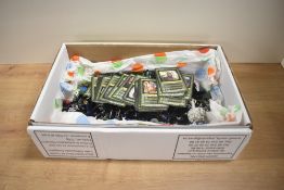 A collection of 1990's and later GW (Games Workshop) plastic Lord of the Rings Figures, mainly on