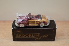 A Brooklin Models The Brooklin Collection 1:43 scale die-cast, BRK 69 1946 Mercury Sportsman Woody