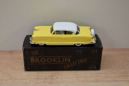 A Brooklin Models The Brooklin Collection 1:43 scale die-cast, BRK 34A 1954 Nash Ambassador, Two