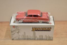 A Brooklin Models The Brooklin Collection 1:43 scale die-cast, BRK 135 1955 Hudson Hornet 4-Door