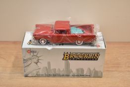 A Brooklin Models The Brooklin Collection 1:43 scale die-cast, BRK 108 1957 Ford Ranchero, Flame